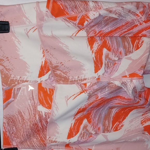 OLD NAVY • Active Powersoft Neon Pink & White Marble Highrise Leggings Size XL - Picture 7 of 7